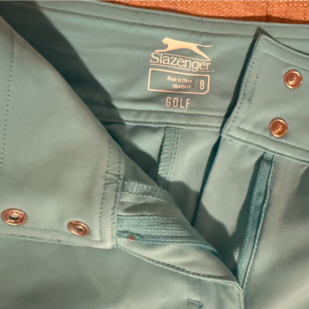 EUC Slazenger Aqua Golf Shorts - Picture 2 of 4